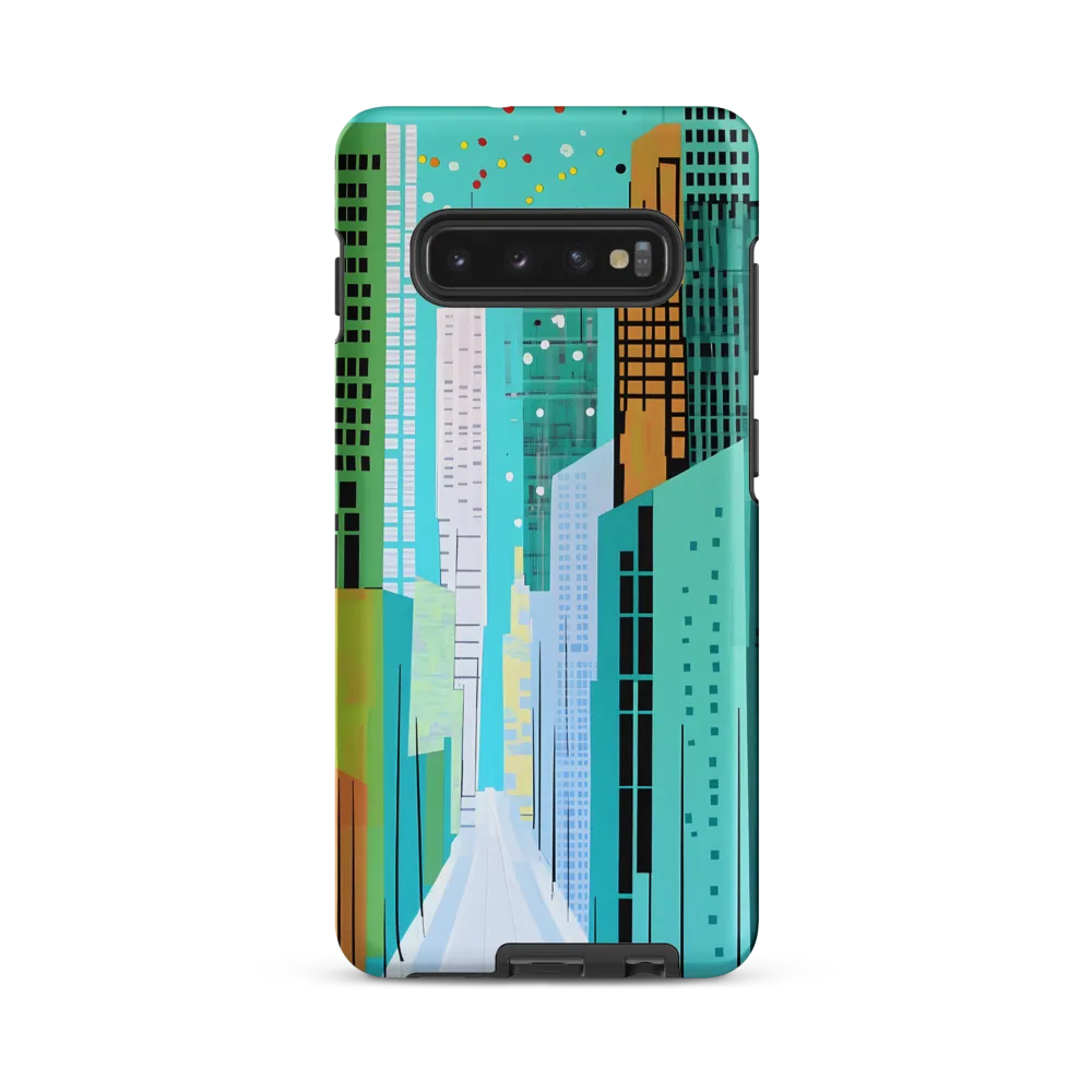 Urban Symphony in Turquoise