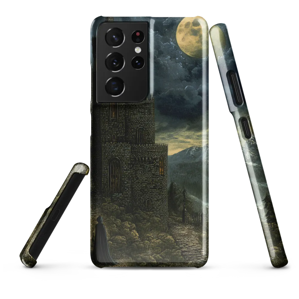 Whispers of the Moonlit Castle | Phone Case |  S21 Ultra | Snap Case | Glossy