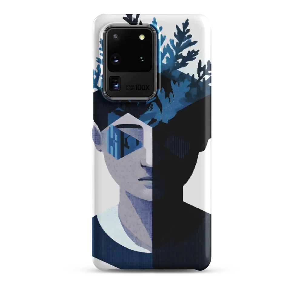 Nature's Reflection in a Surreal Portrait