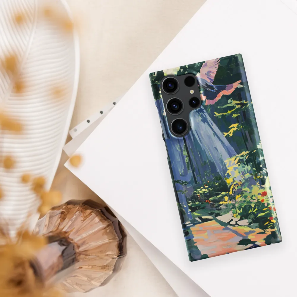 Flight of Light: A Serene Forest