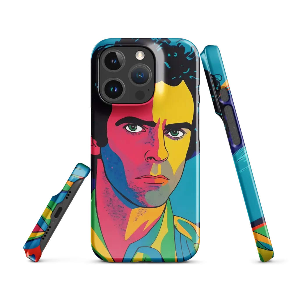Electric Visage: A Portrait of Vibrance