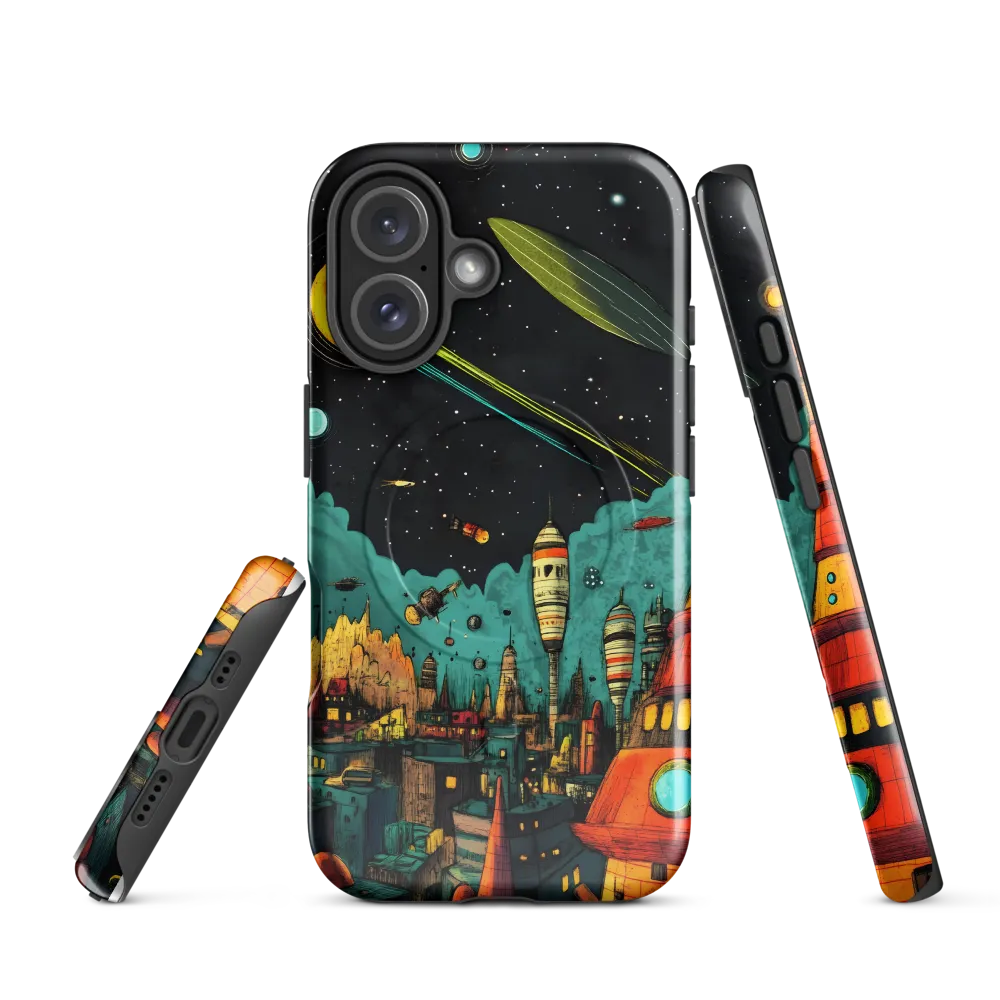 Galactic Cityscape: A Journey Through Imagination