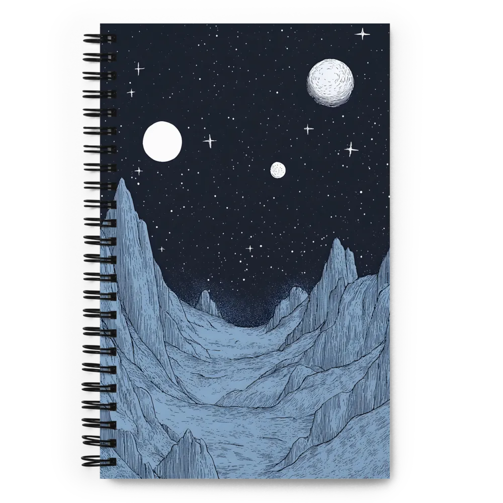 Whispers of the Cosmos | Spiral Notebook