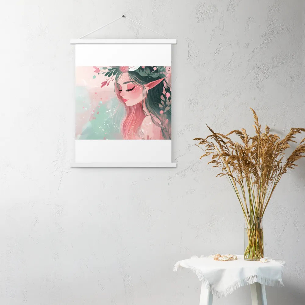 Whispers of Nature | Poster With White Wood Hanger | 18″×24″