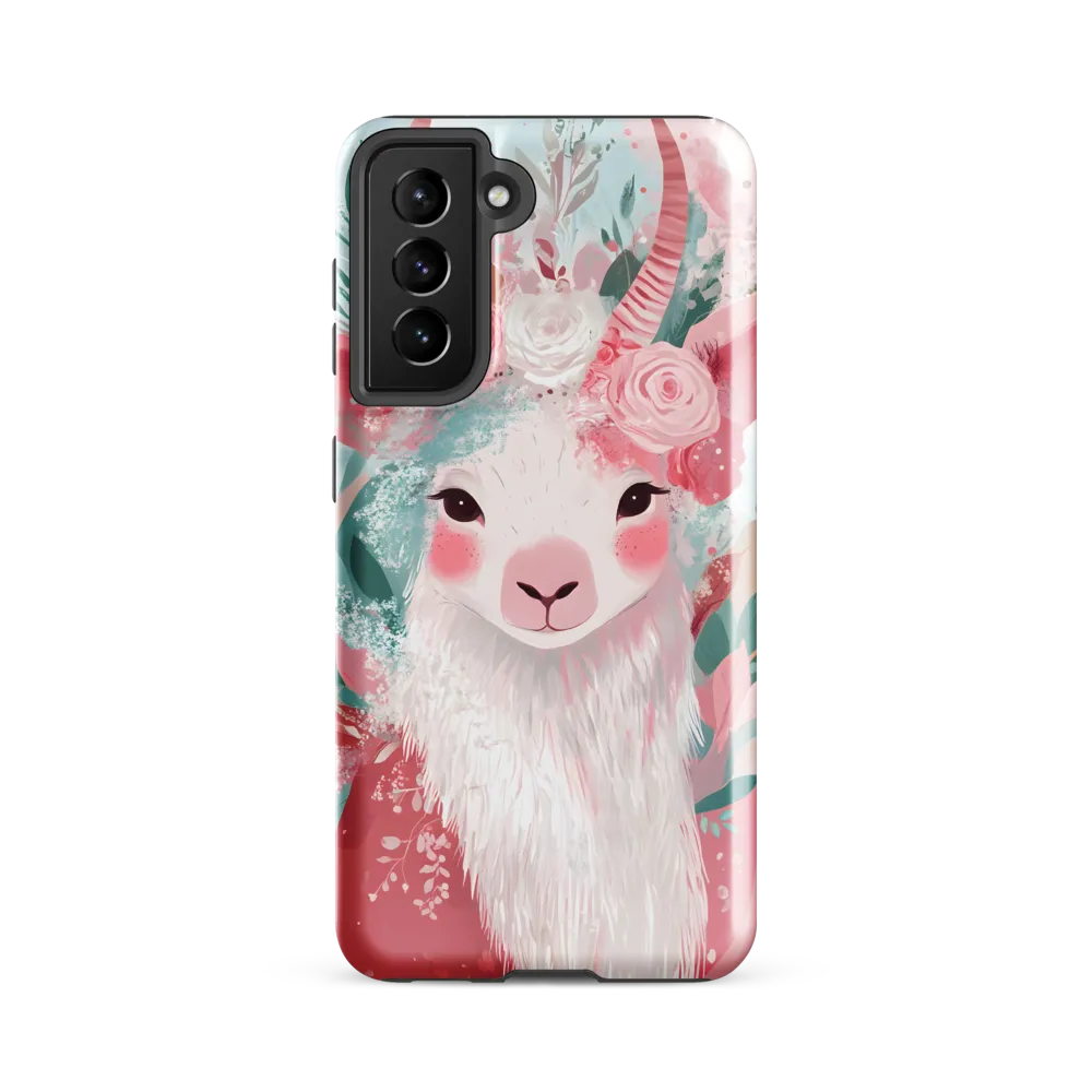 Spring Whimsy: The Floral Goat