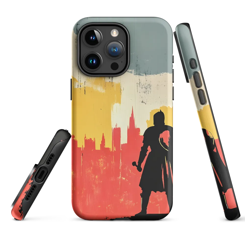 Hero in the Urban Dawn | Phone Case |  15 Pro Max | Tough Case | Matte