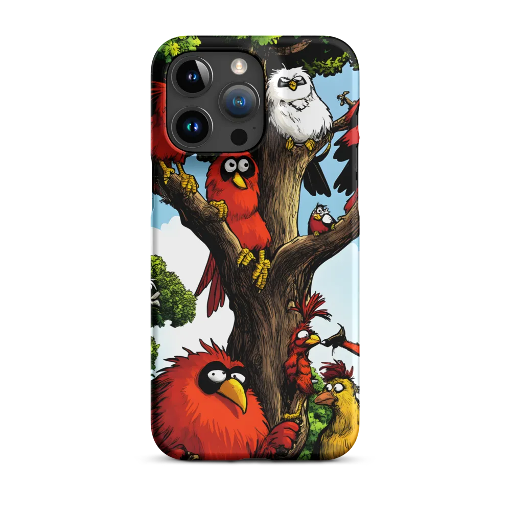 Whimsical Avian Gathering