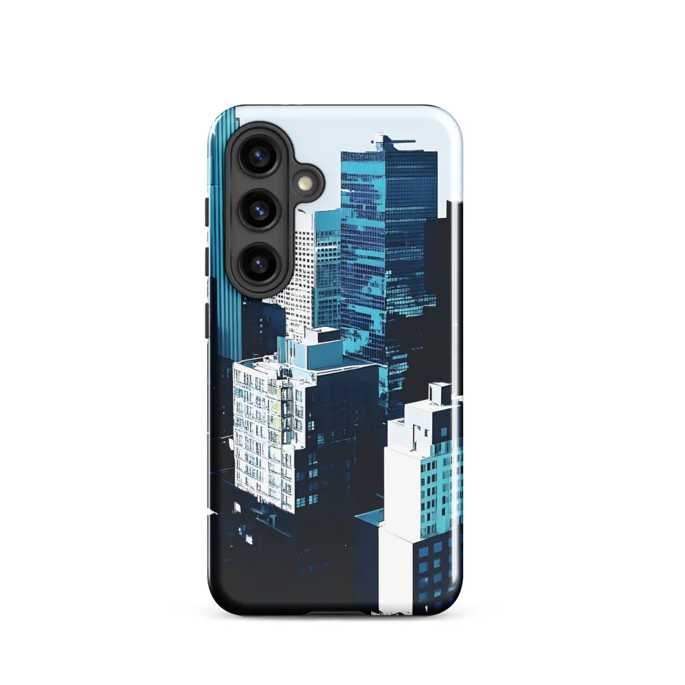 Urban Serenity: A Minimalist Cityscape