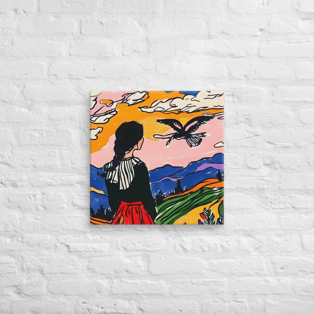 A Journey into Freedom | Canvas | 20″×20″