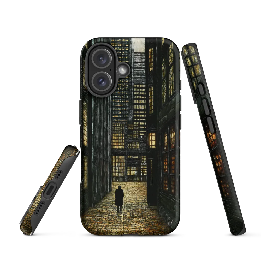 Echoes of the Urban Abyss | Phone Case