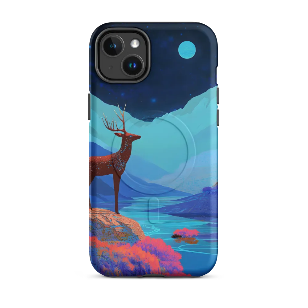 Cosmic Serenity: The Starlit Stag