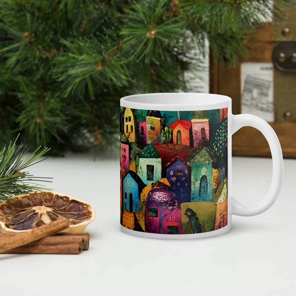 Whimsical Village Harmony | Mugs | Multiple Sizes & Colors