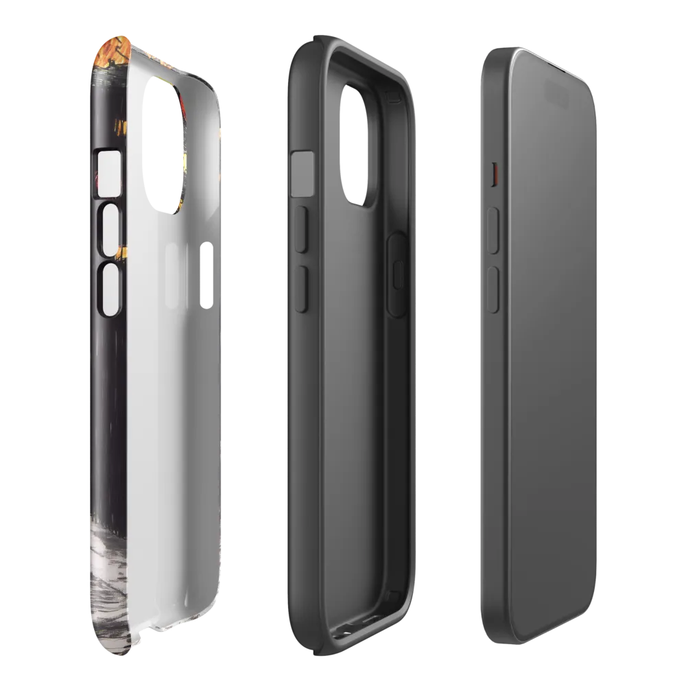 Eclipsed Cityscape | Phone Case |  15 | Tough Case | Glossy