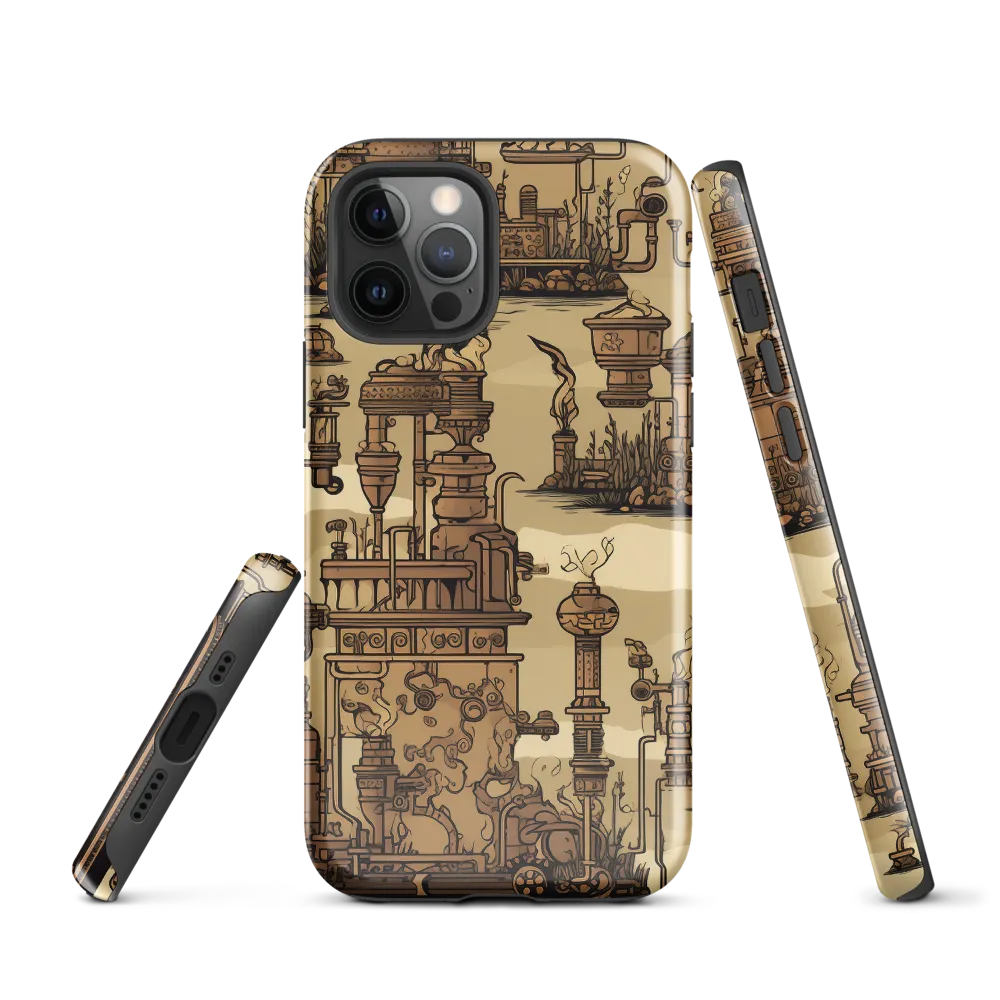 Whimsical Industrial Landscape