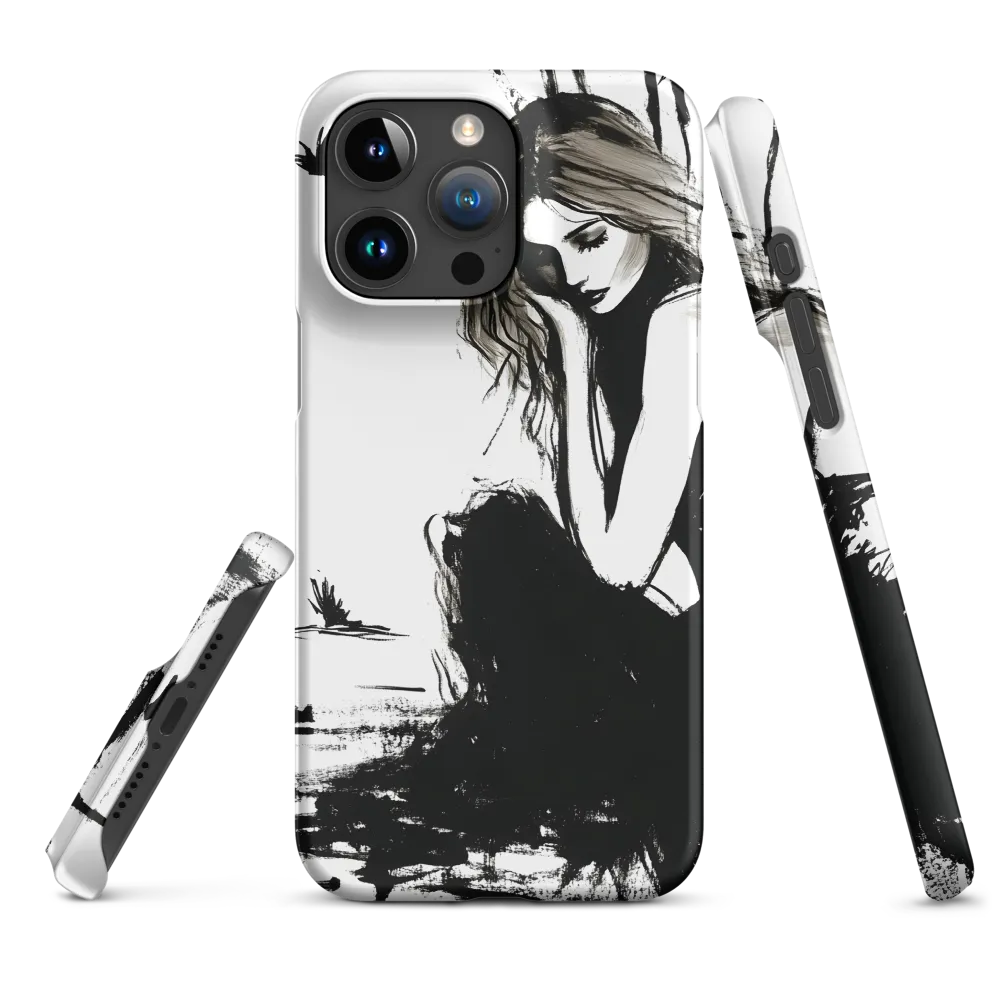 Reflections of Solitude | Phone Case |  15 Pro Max | Snap Case | Matte