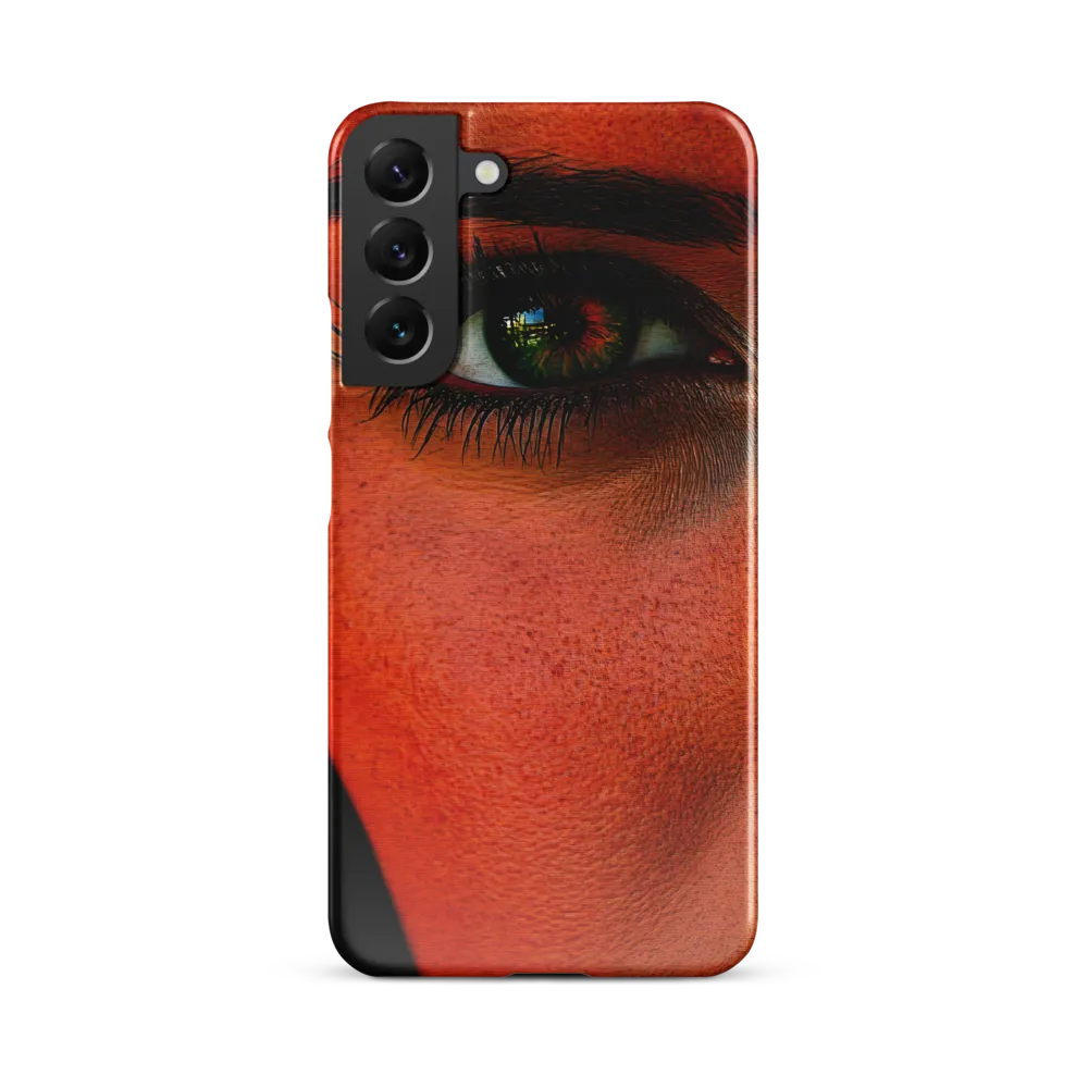 Gaze of Intensity | Phone Case |  S22 Plus | Snap Case | Glossy