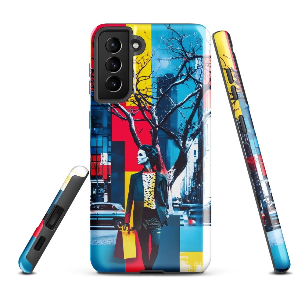 Urban Elegance | Phone Case |  S21 Plus | Tough Case | Glossy