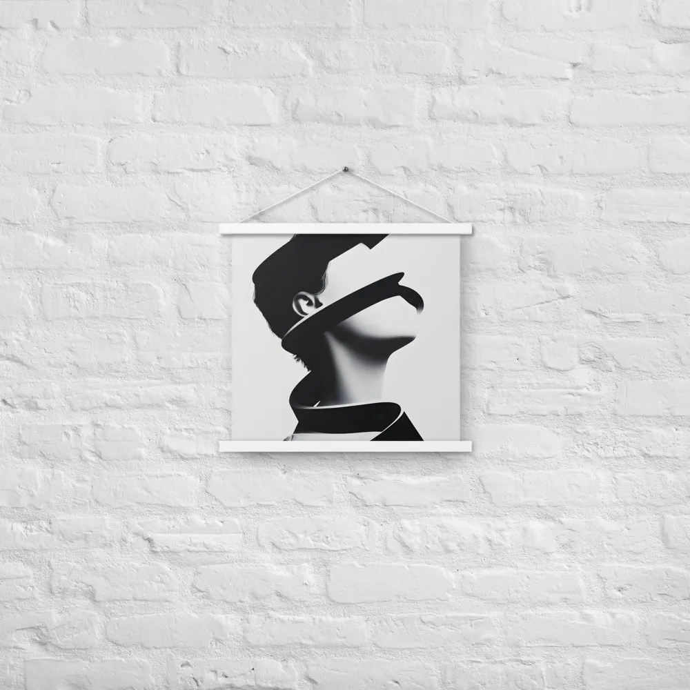 Entwined Identity | Poster With White Wood Hanger | 18″×18″