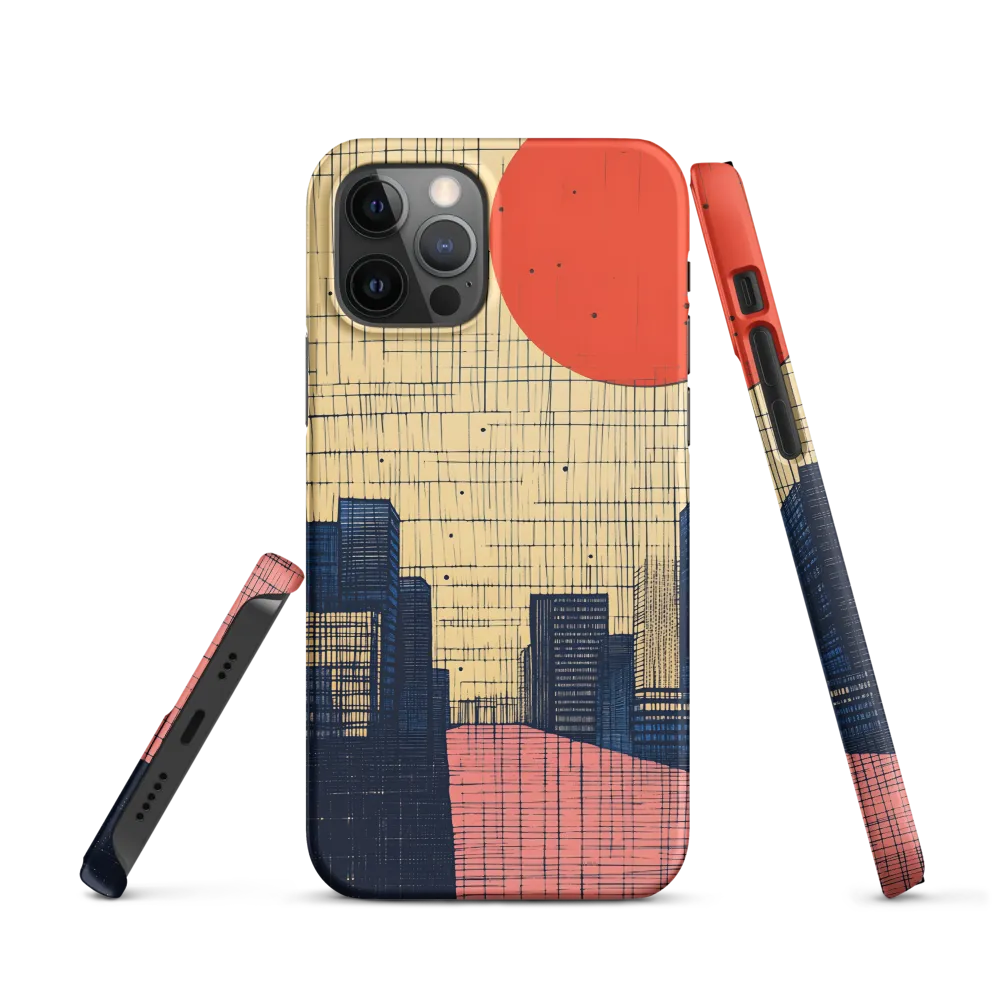 Urban Echoes: A Minimalist Cityscape