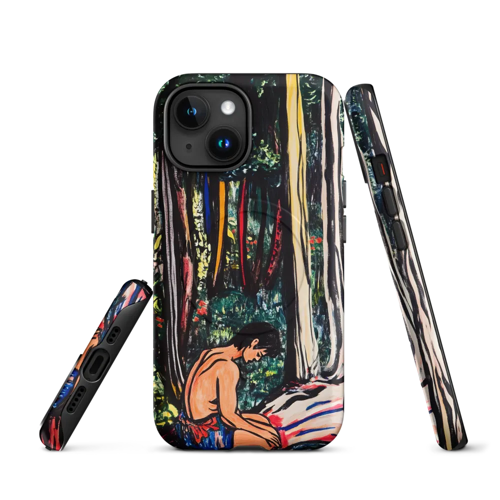 Contemplation in Nature | Phone Case |  15 | MagSafe® Tough Case | Matte