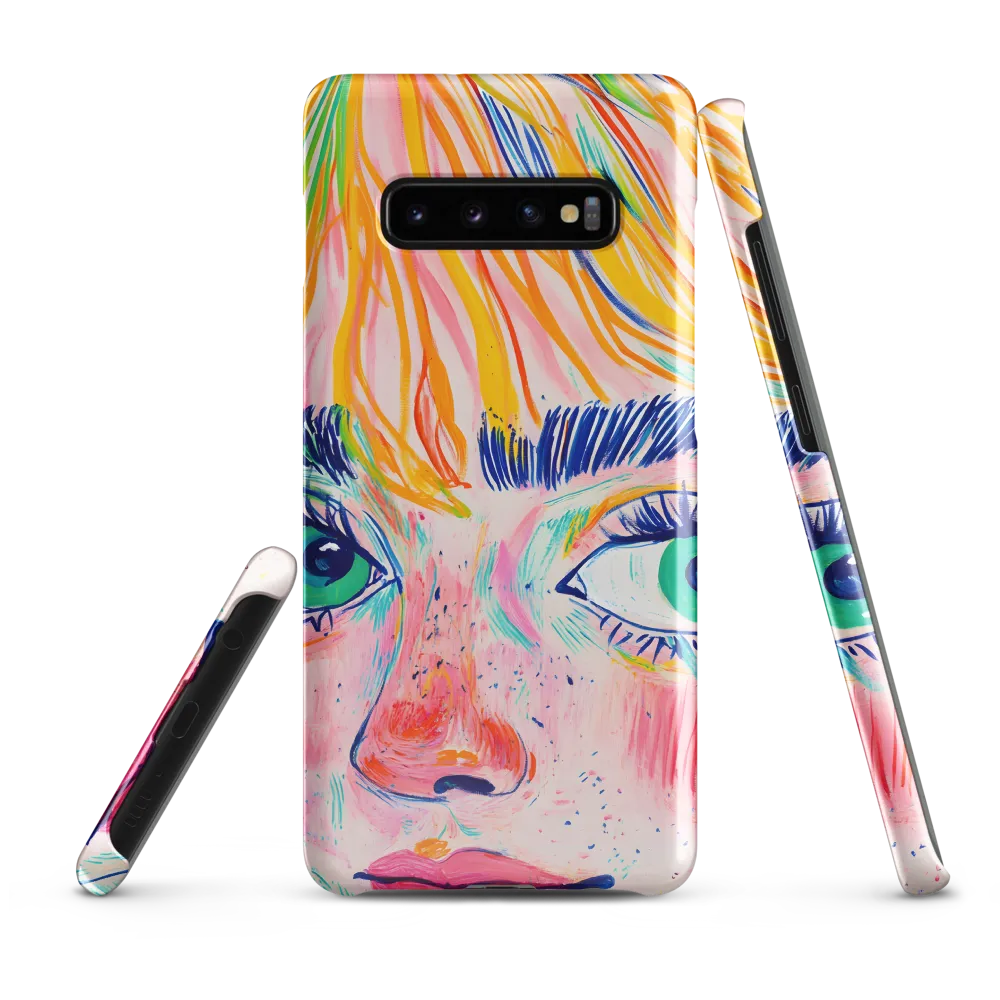 Vibrant Gaze | Phone Case |  S10 Plus | Snap Case | Glossy