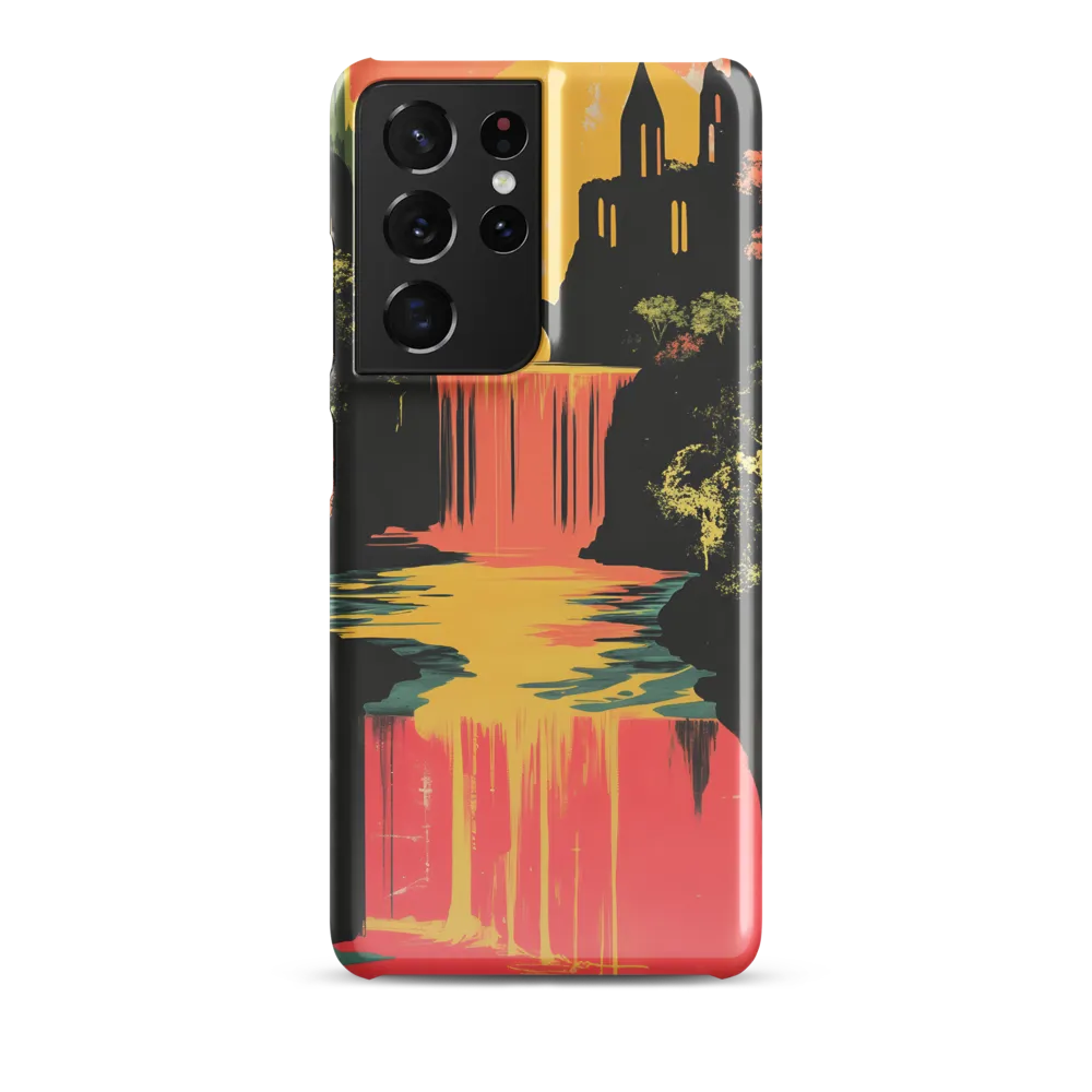 Elysian Echoes: A Surreal Reflections | Phone Case |  S21 Ultra | Snap Case | Glossy