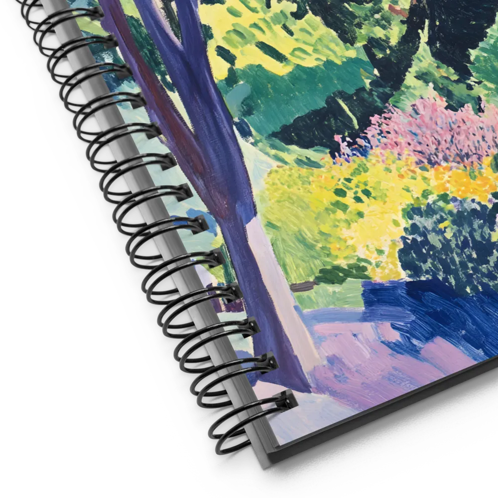 Tranquil Oasis in Nature | Spiral Notebook