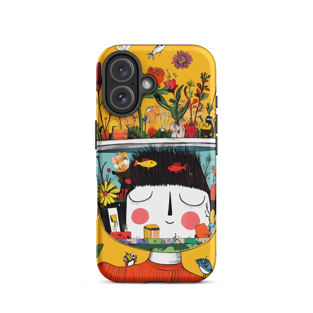 Whimsical Garden Head | Phone Case