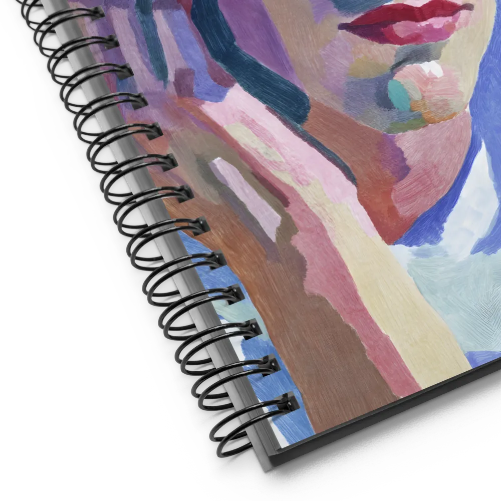 Portrait of Introspection | Spiral Notebook