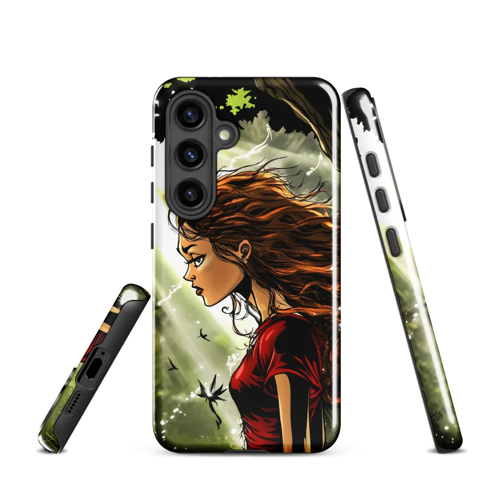 Whispers of Enchantment | Phone Case |  S24 | Tough Case | Glossy