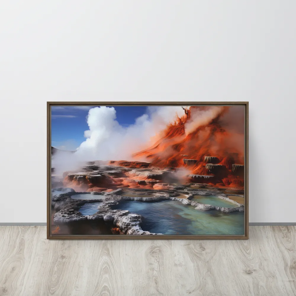Nature's Fury: The Volcano's Expression