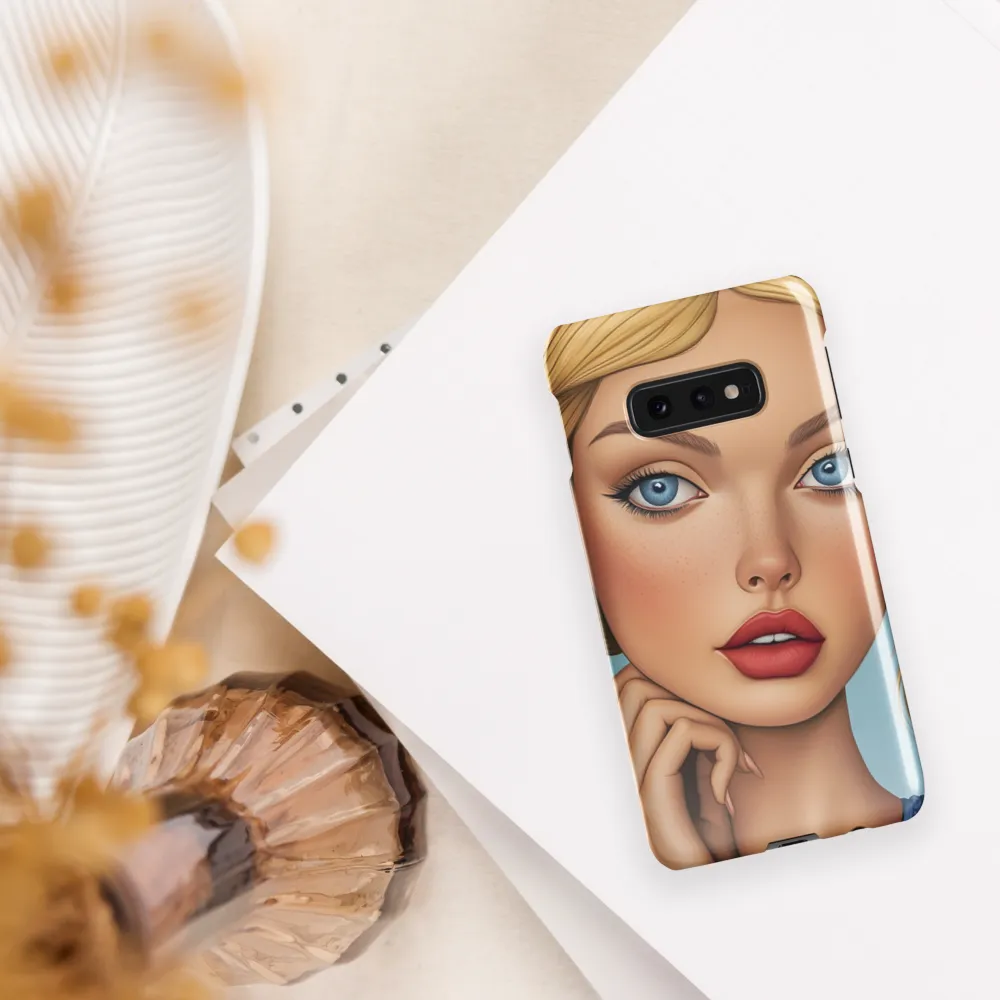 Serenity in Blue | Phone Case |  S10e | Snap Case | Glossy