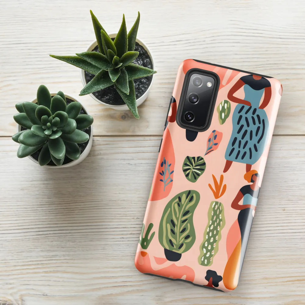Harmony of Nature and Femininity | Phone Case |  S20 FE | Tough Case | Glossy