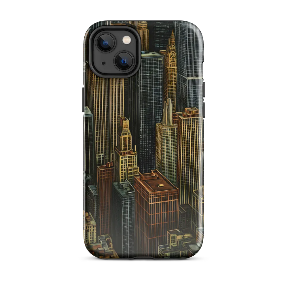 Urban Elegance: A Golden Cityscape