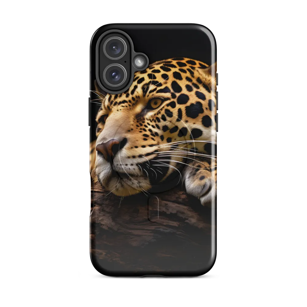 Tranquil Majesty: The Resting Leopard