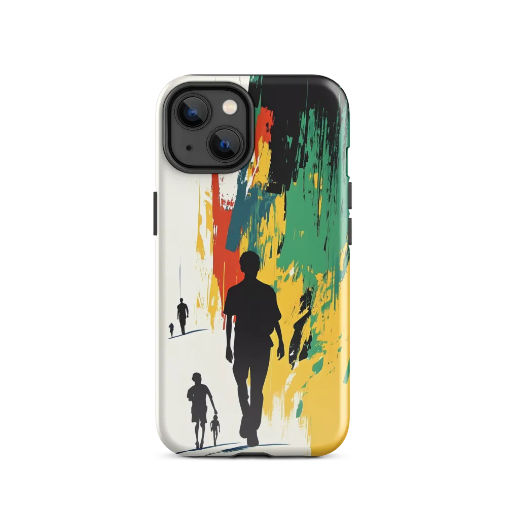 Journey of Silhouettes | Phone Case |  14 | Tough Case | Glossy