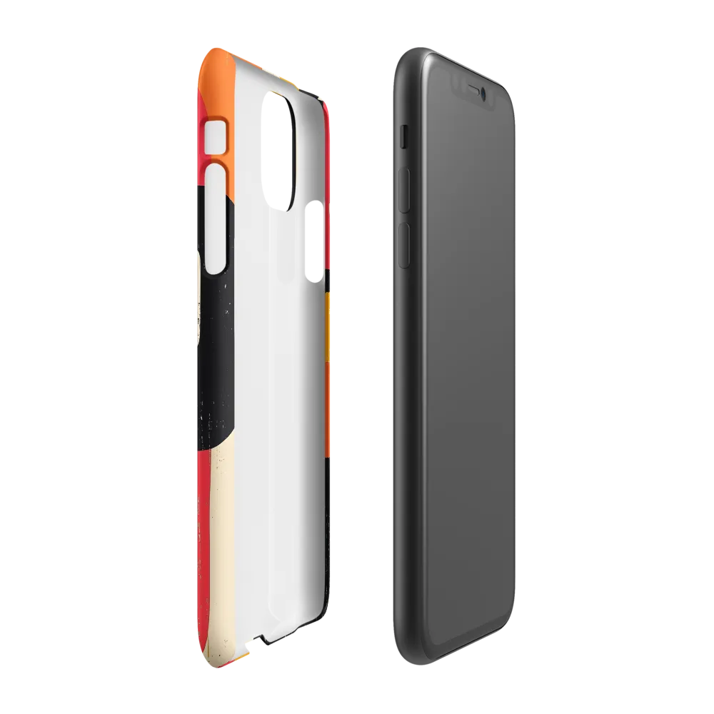 Colorful Curves: Numbers in Harmony | Phone Case |  11 | Snap Case | Matte