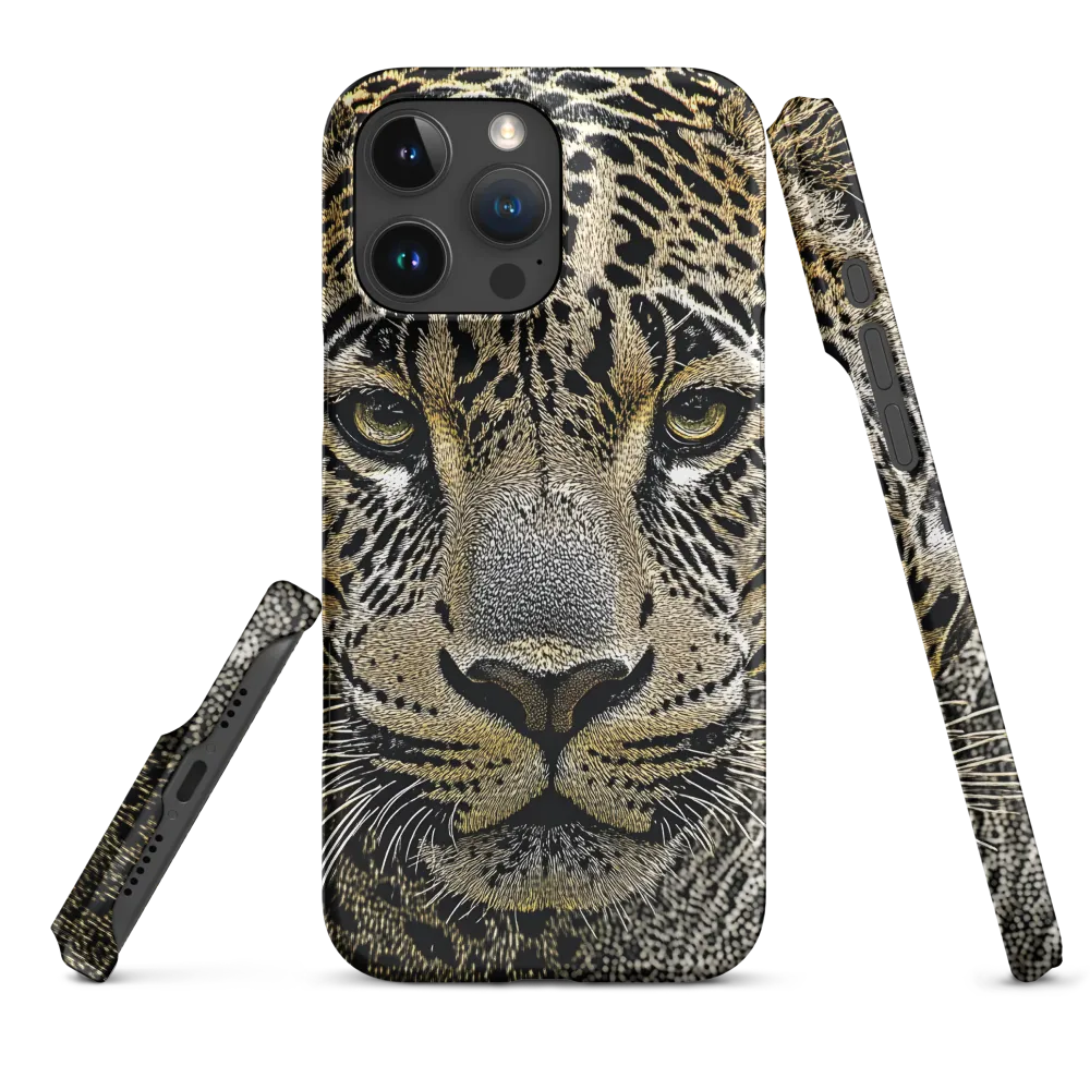 The Majestic Gaze: Portrait of a Leopard