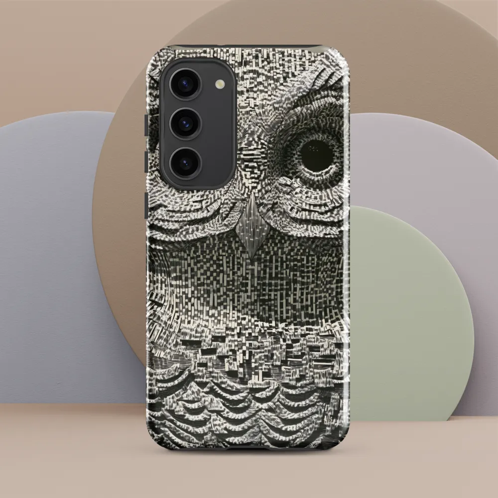 Intricate Owl of Textures