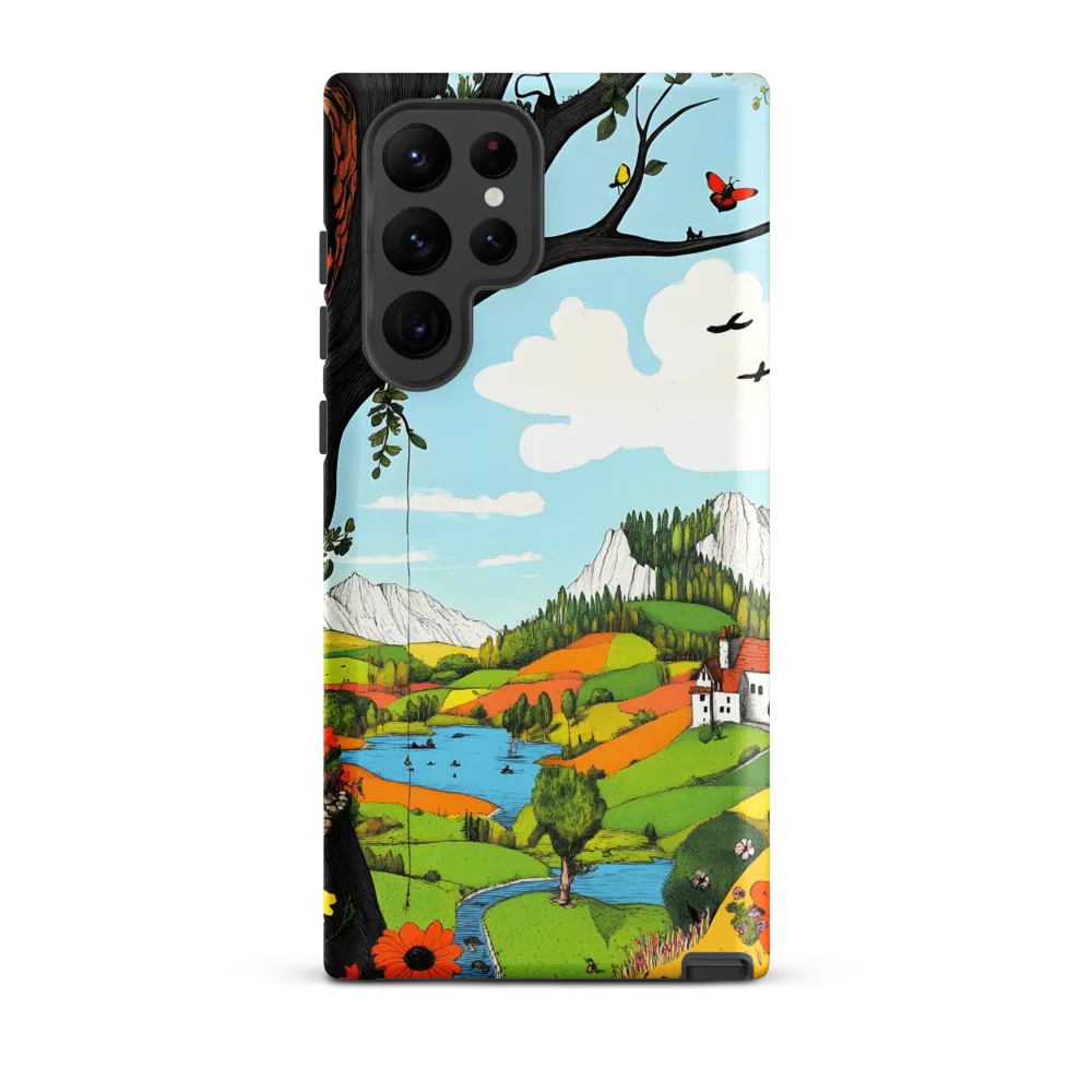 Whimsical Harmony in Nature | Phone Case |  S22 Ultra | Tough Case | Matte