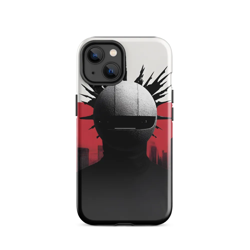 Mysterious Urban Figure | Phone Case |  14 | Tough Case | Glossy