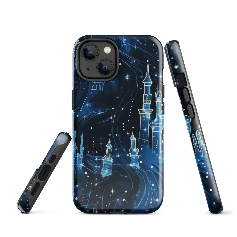 Dreamy Castles in a Starry Sky | Phone Case |  14 | Tough Case | Glossy