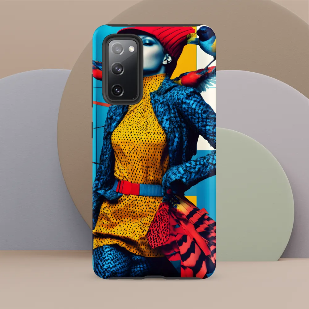 Vibrant Fusion of Nature and Fashion