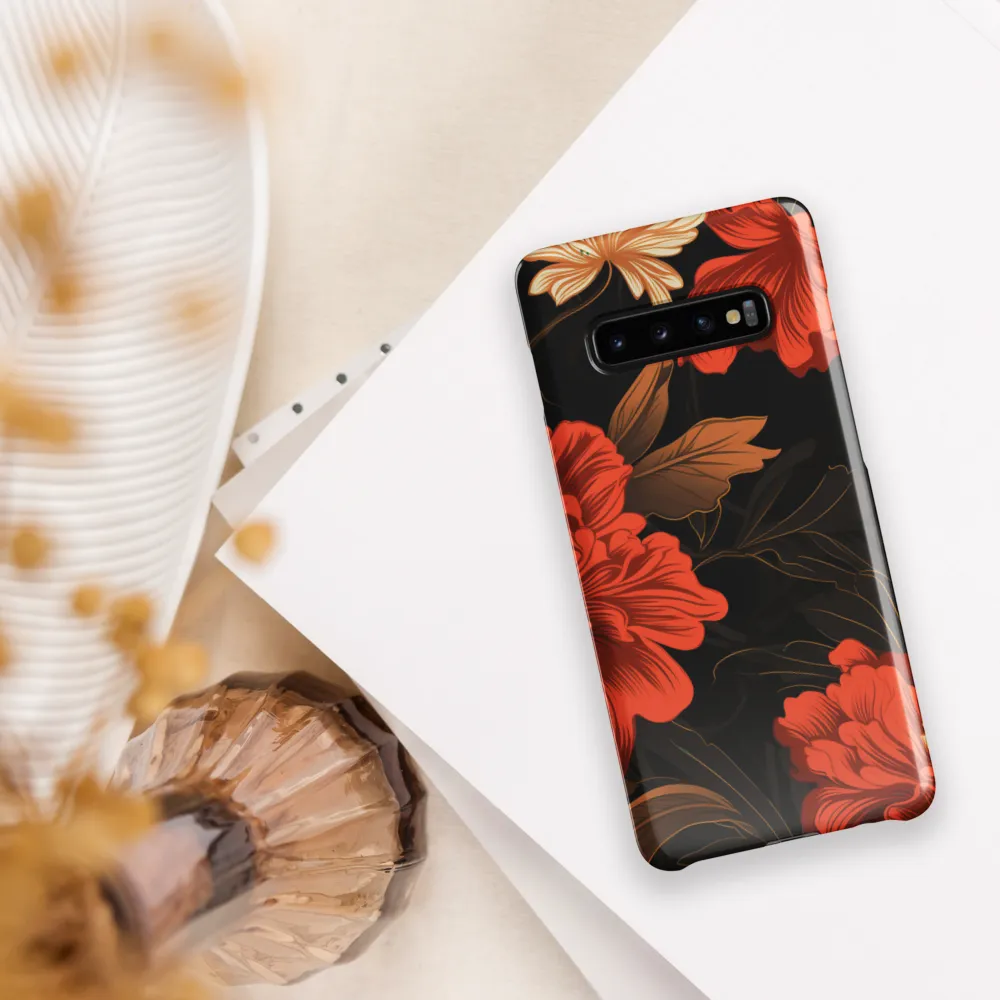 Elegance in Bloom | Phone Case |  S10 Plus | Snap Case | Glossy