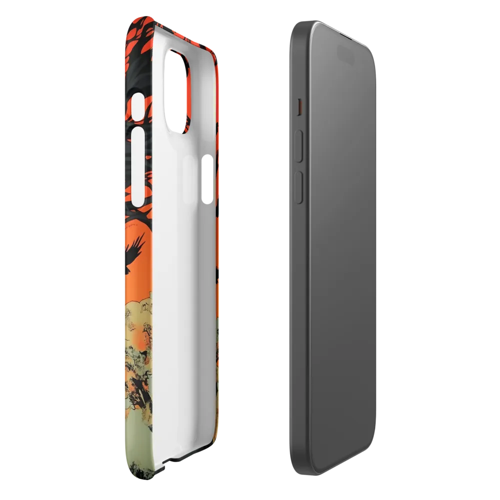 Whispers of Shadows | Phone Case |  15 Plus | Snap Case | Matte