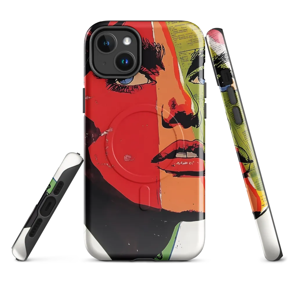 Vibrant Expressions: A Pop Art Portrait