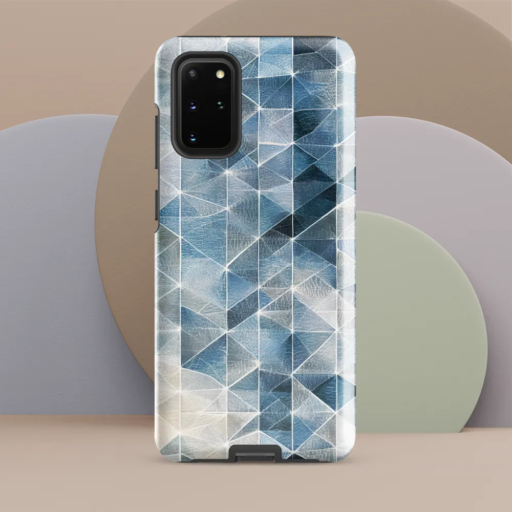 Geometric Harmony in Blue