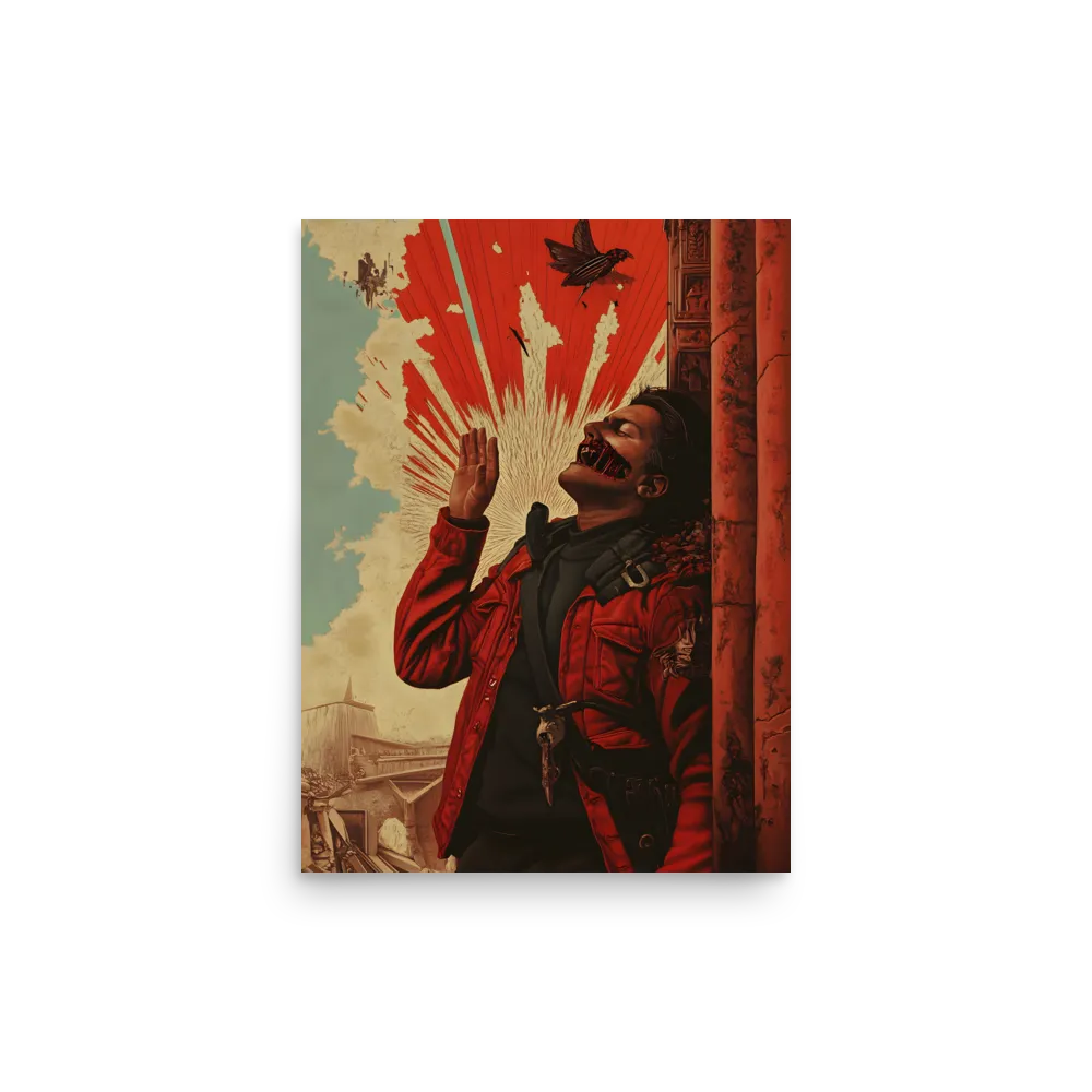 Defiant Echoes of Ruin | Poster | 12″×16″