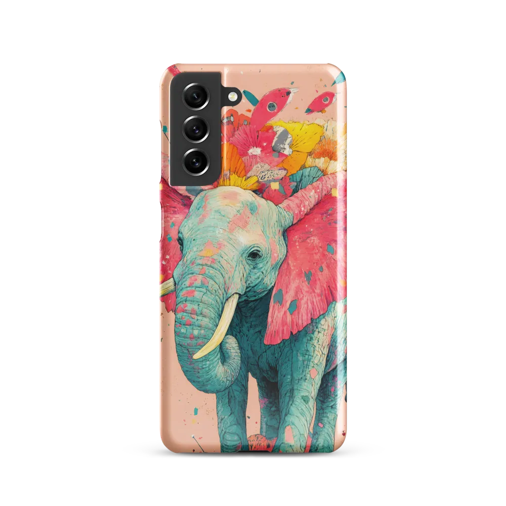 Whimsical Elegance: The Floral Elephant