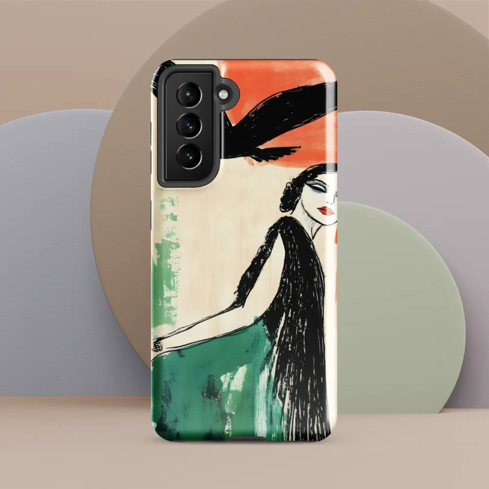 Elegance in Flight | Phone Case |  S21 | Tough Case | Glossy